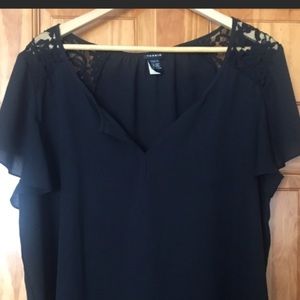 Torrid lace georgette